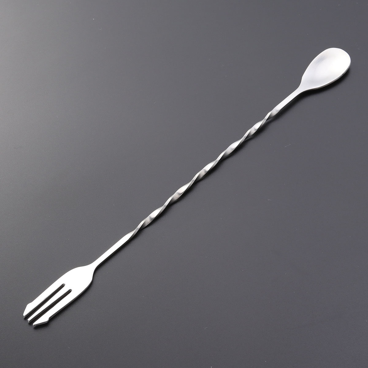 Bar Spoon Twisted - Коктейльная ложка-шпажка из нержавеющей стали 304,
