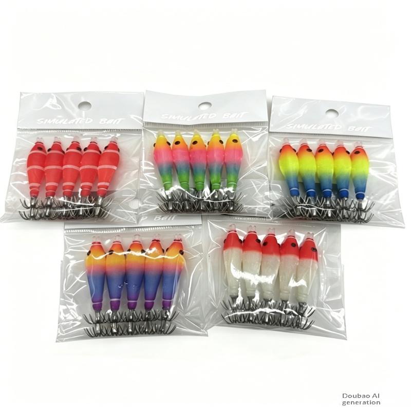 Новые 5 шт. светящиеся приманк – обзор и цена Jigger Double Sided